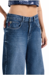 Calça Dark Indigo Elastic Lav.Escuro C/ Used