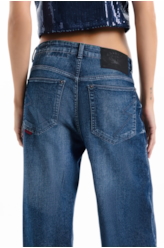 Calça Dark Indigo Elastic Lav.Escuro C/ Used