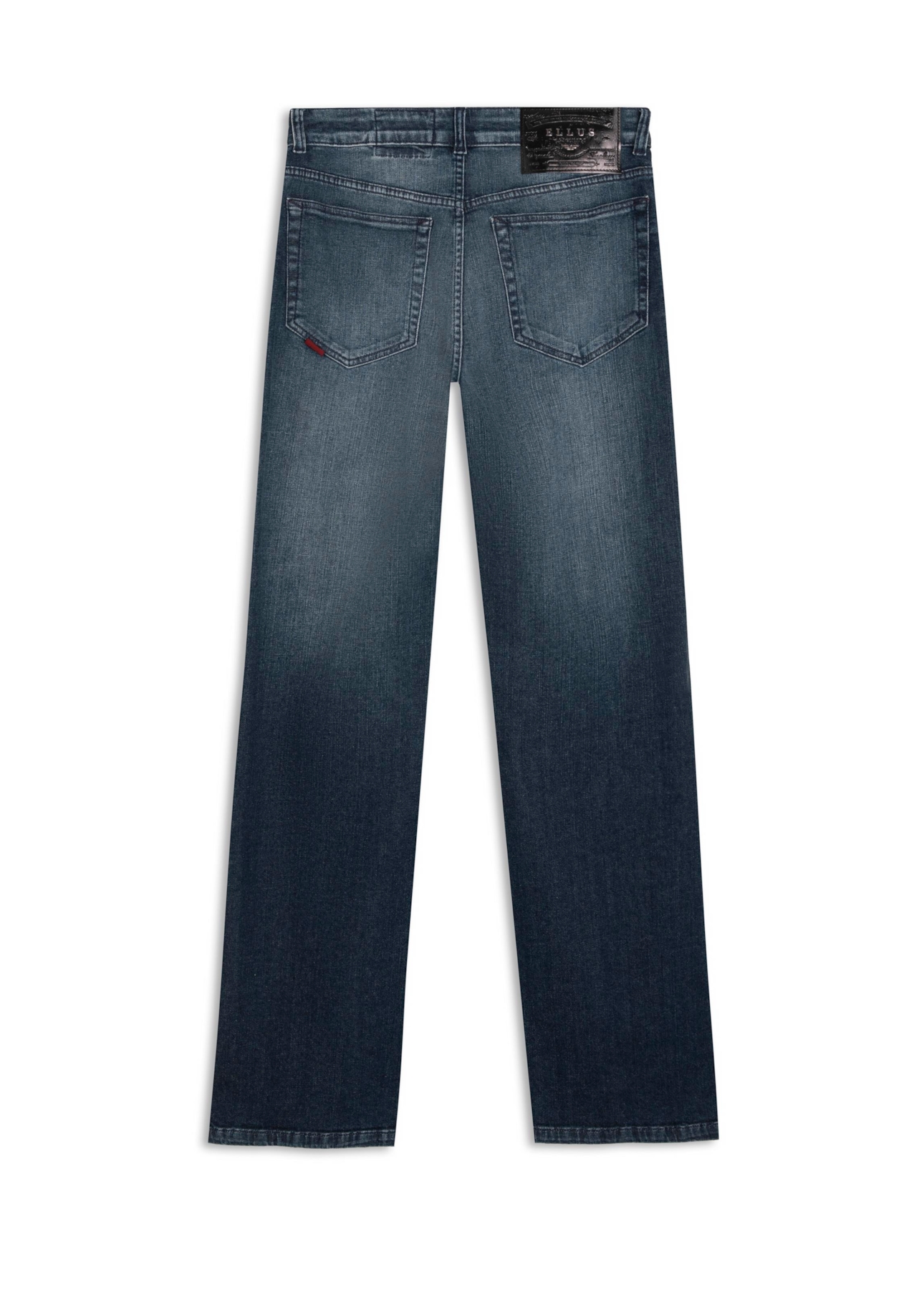 Calça Dark Indigo Elastic Médio C/ Grampos