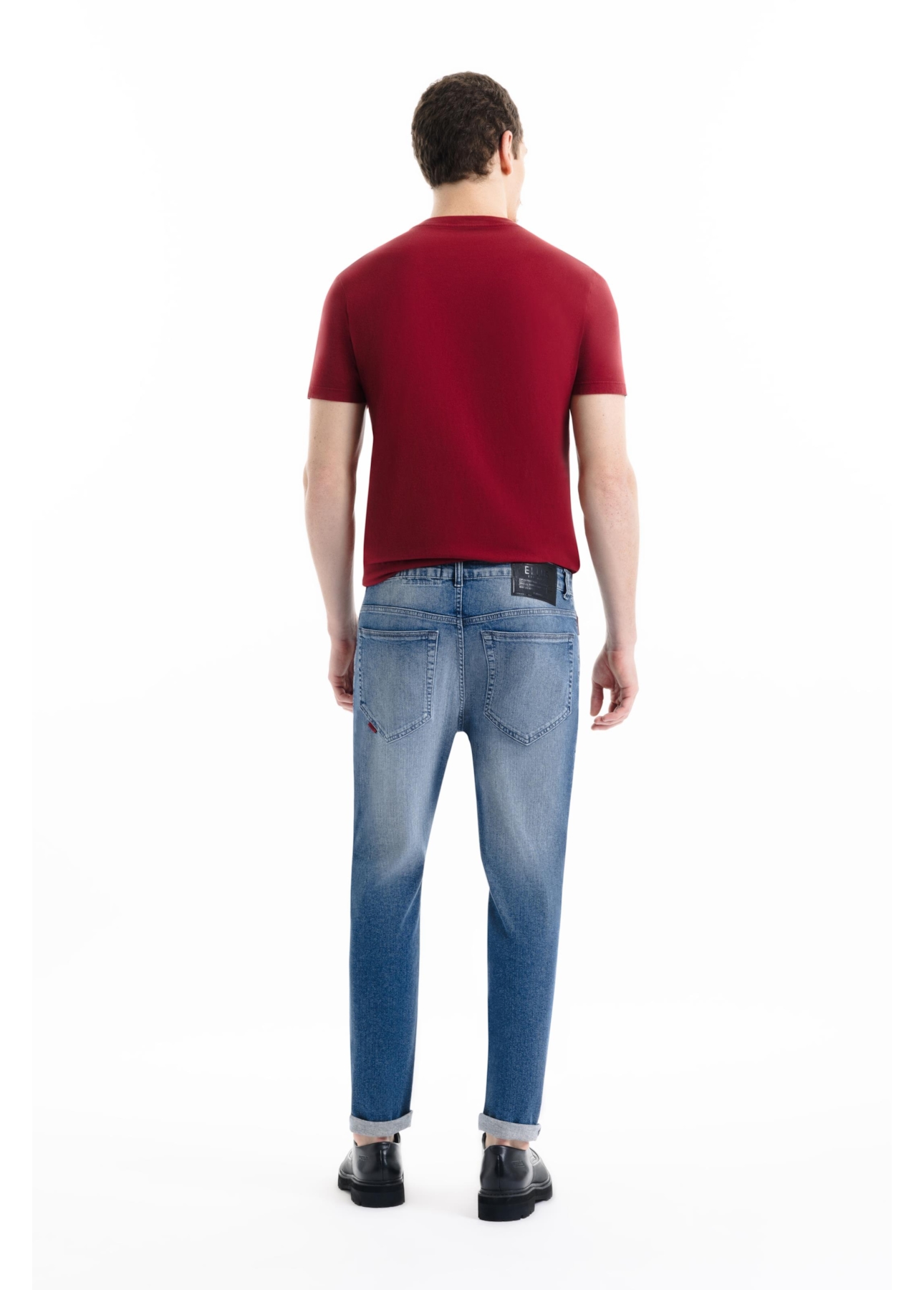 Calça Dark Indigo Elastic Skinny 1906-Lav.Claro C/Used