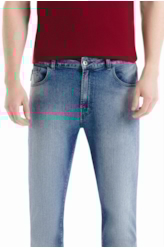 Calça Dark Indigo Elastic Skinny 1906-Lav.Claro C/Used