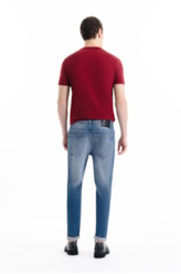 Calça Dark Indigo Elastic Skinny 1906-Lav.Claro C/Used