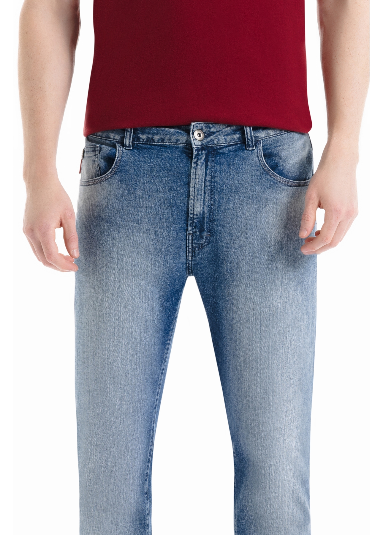 Calça Dark Indigo Elastic Skinny 1906-Lav.Claro C/Used