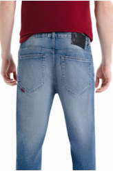 Calça Dark Indigo Elastic Skinny 1906-Lav.Claro C/Used
