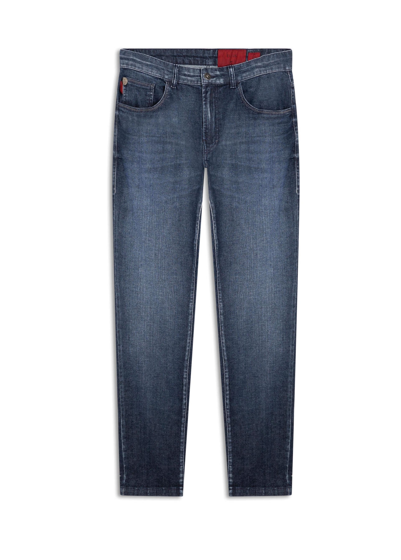 Calça Dark Indigo Elastic Skinny Escuro C/ Grampos