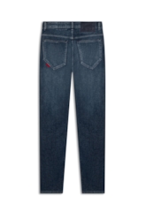 Calça Dark Indigo Elastic Skinny Lav.Escuro C/ Used
