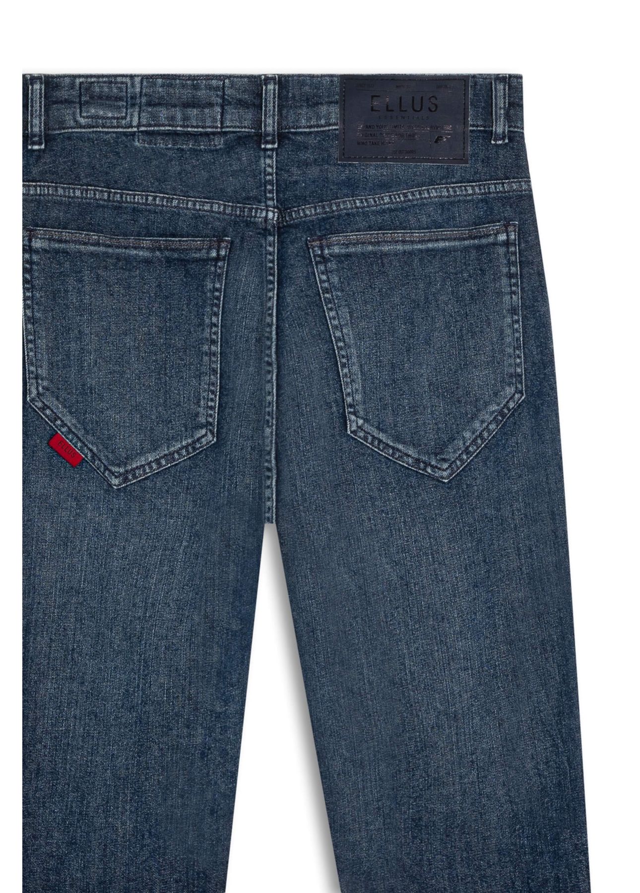 Calça Dark Indigo Elastic Skinny Lav.Escuro C/ Used