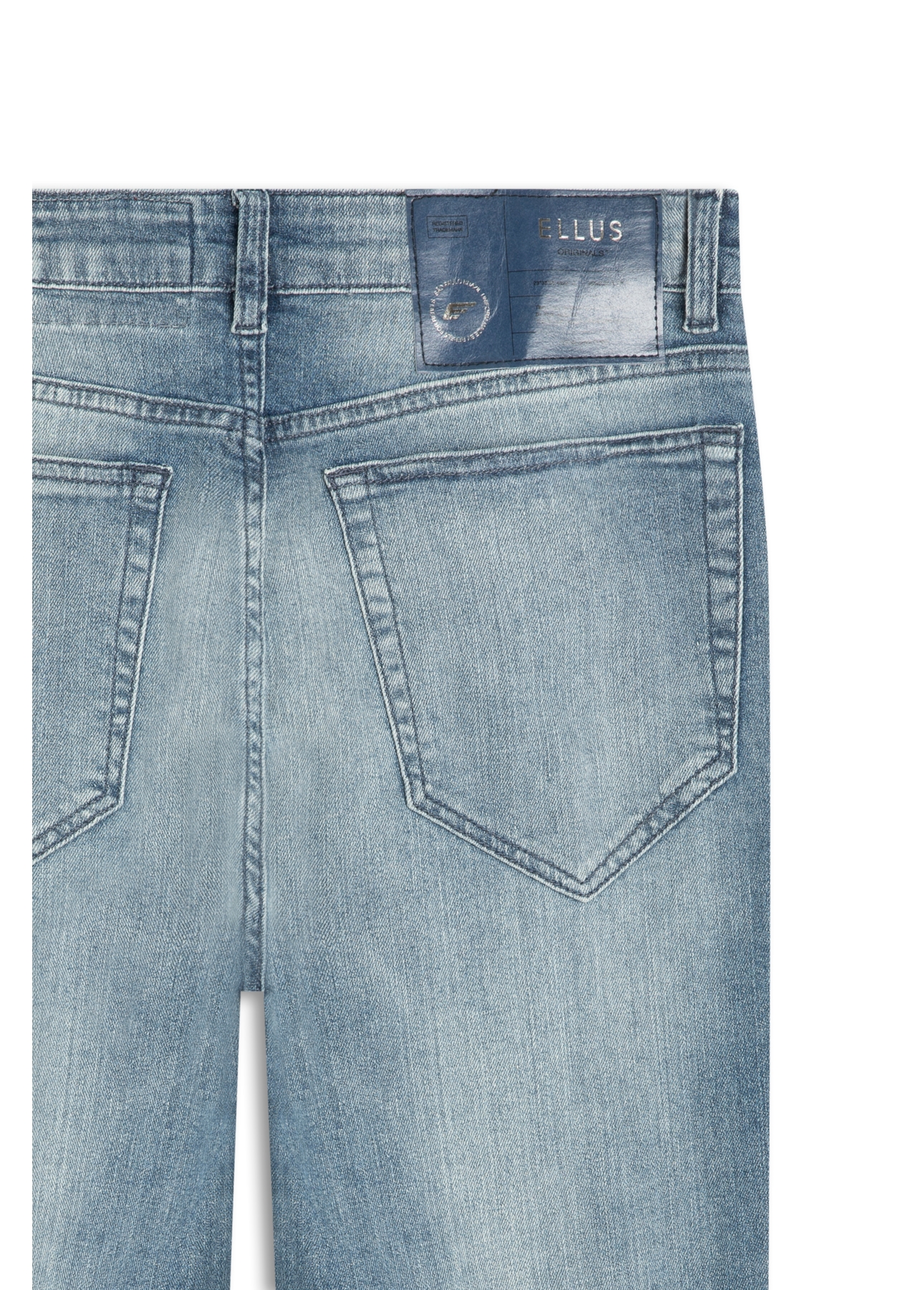 Calça Dark Indigo Elastic Slim 1906-Lav.Claro C/Used