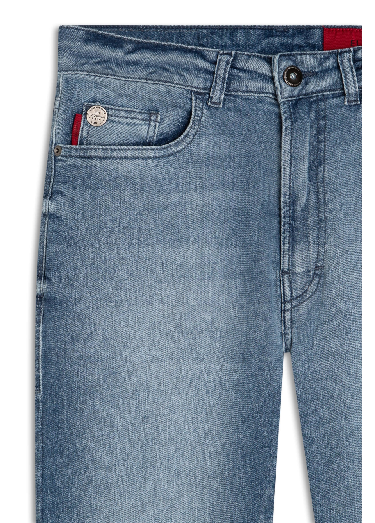 Calça Dark Indigo Elastic Slim 1969- Lav. Claro C/ Grampo