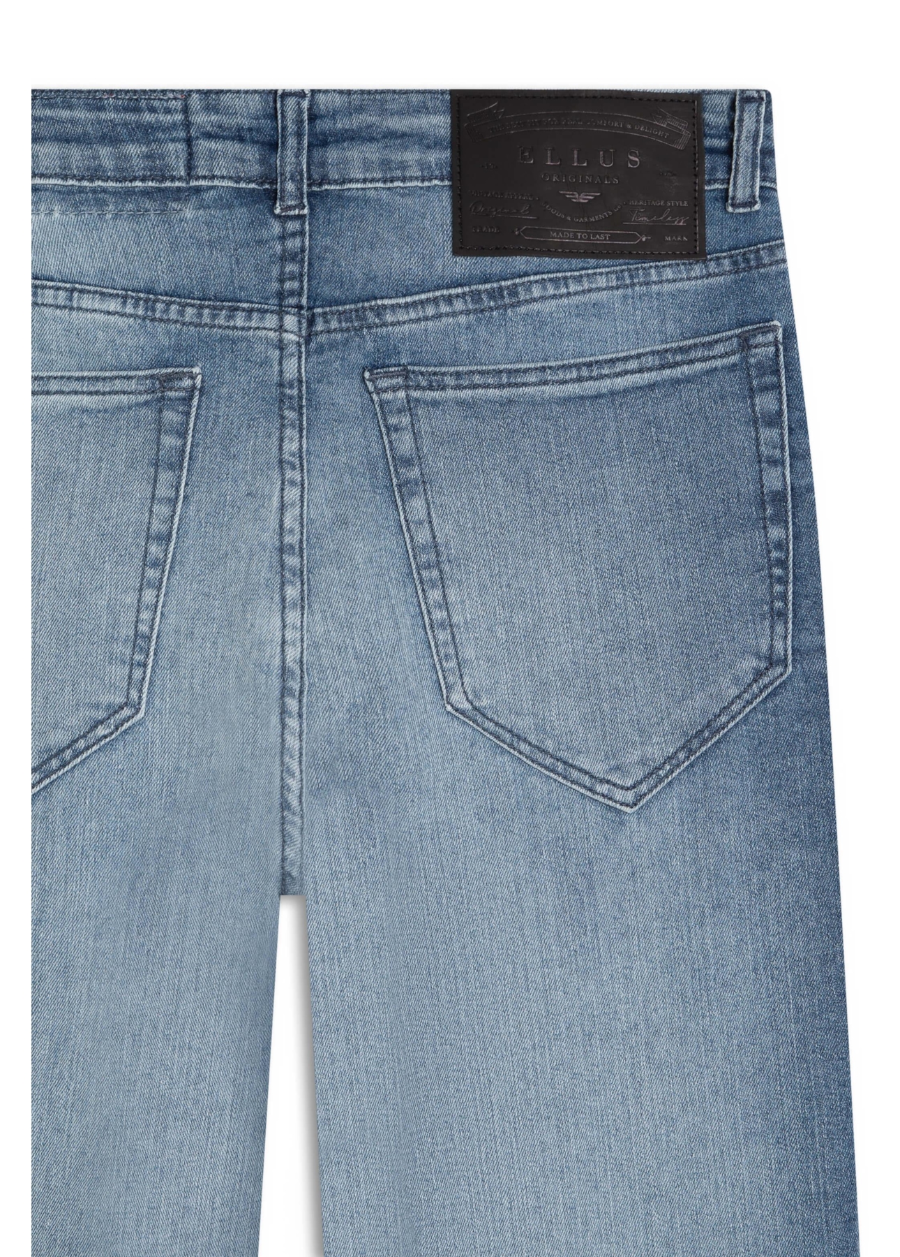 Calça Dark Indigo Elastic Slim 1969- Lav. Claro C/ Grampo