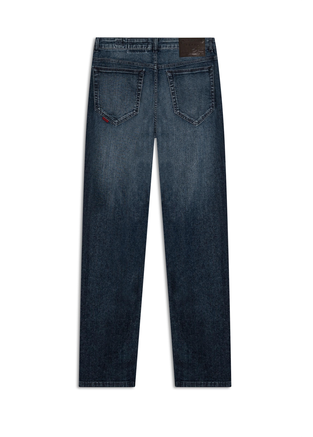 Calça Dark Indigo Elastic Straight Lav.Escuro
