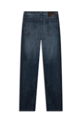 Calça Dark Indigo Elastic Straight Lav.Escuro