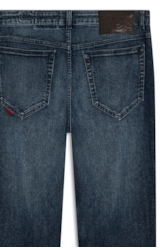 Calça Dark Indigo Elastic Straight Lav.Escuro