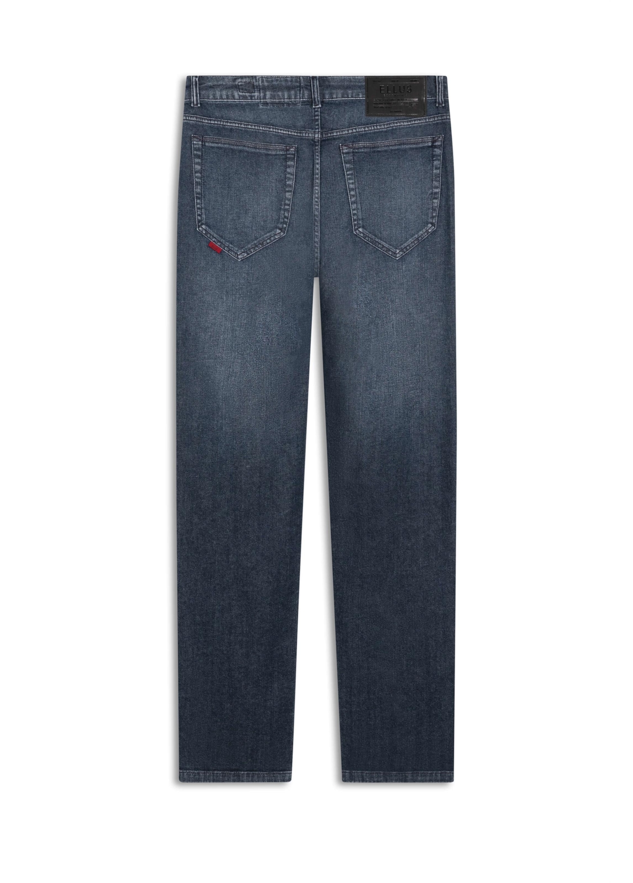 Calça Dark Indigo Elastic Straight Lav.Escuro C/ Used