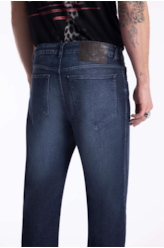 Calça Dark Indigo Elastic Straight Lav. Escuro i