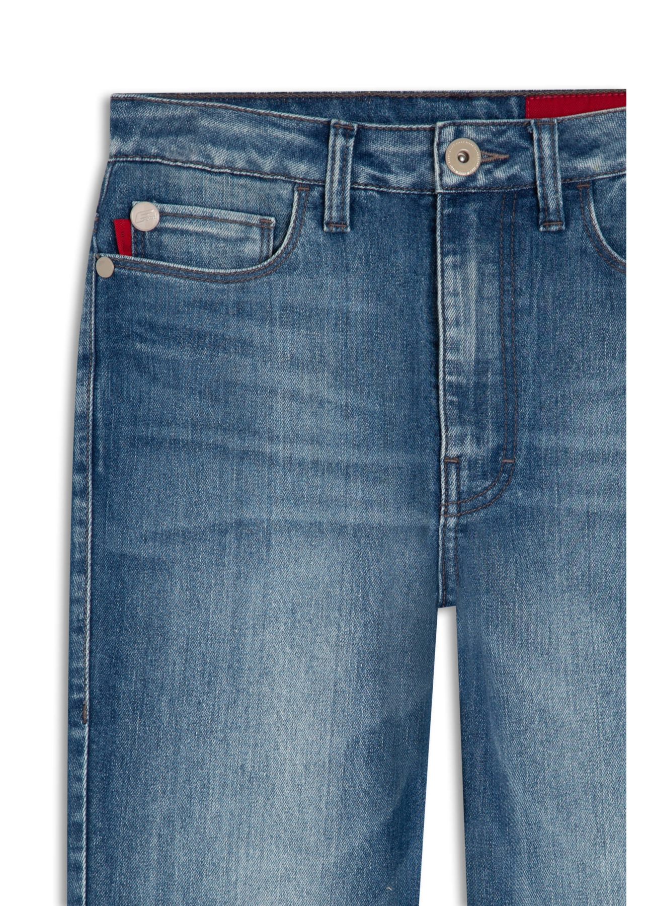Calça Dark Lake Cigarrete 1504-Lav.Medio C/ Tank