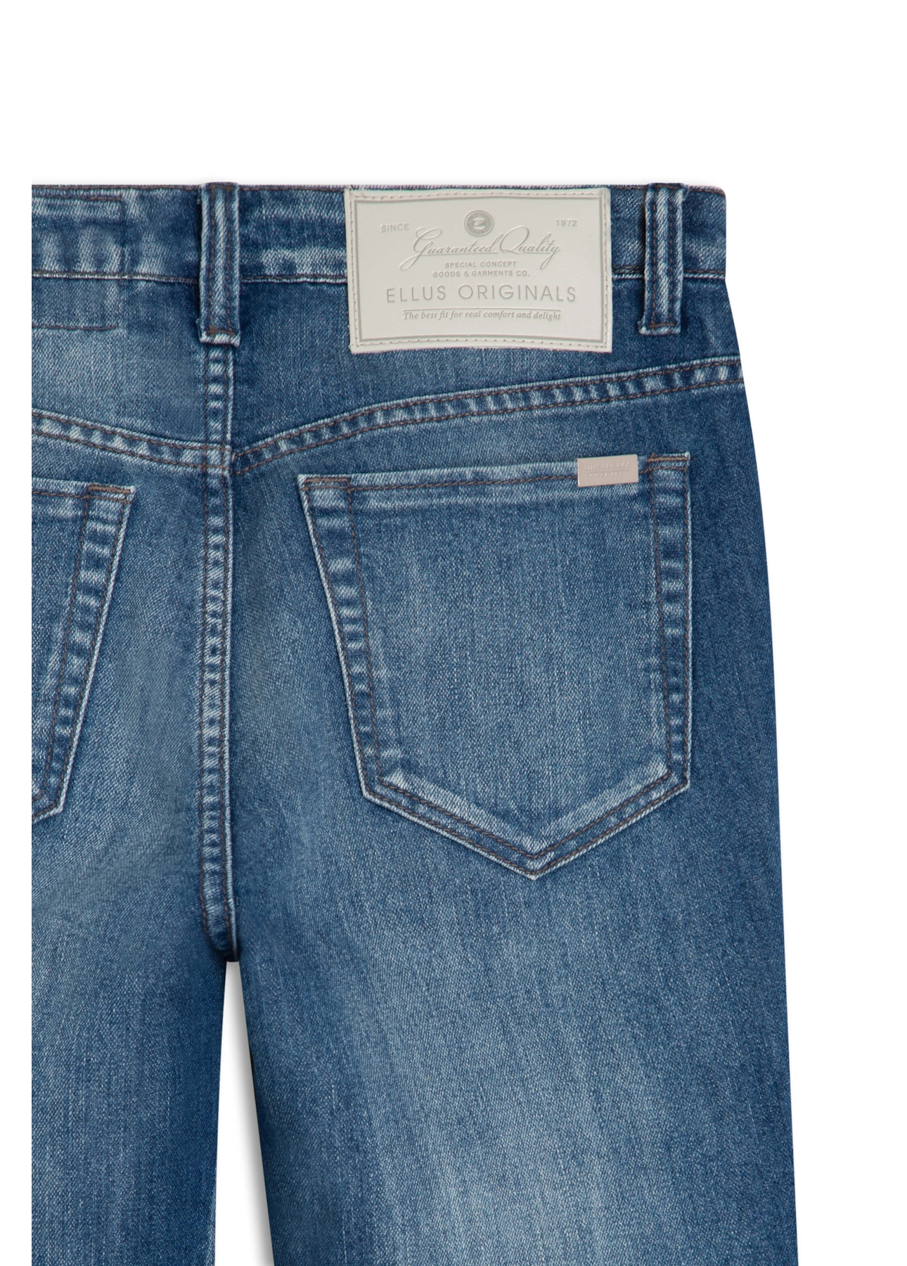 Calça Dark Lake Cigarrete 1504-Lav.Medio C/ Tank