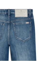 Calça Dark Lake Cigarrete 1504-Lav.Medio C/ Tank