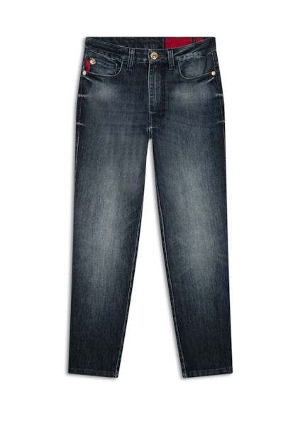 Calça Dark Lake Cigarrete 201  Lav.Escuro C/ Used