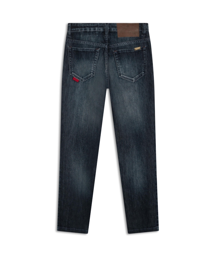 Calça Dark Lake Cigarrete 201  Lav.Escuro C/ Used