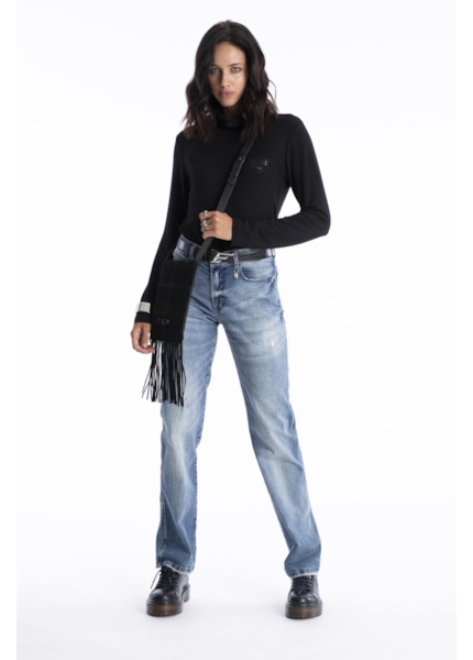 Calça Dark Sea Elastic 1685-Lav.Medio C/Sky+puid