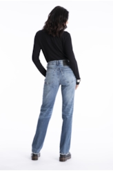 Calça Dark Sea Elastic 1685-Lav.Medio C/Sky+puid