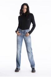 Calça Dark Sea Elastic 1685-Lav.Medio C/Sky+puid