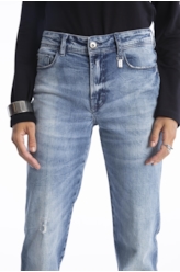 Calça Dark Sea Elastic 1685-Lav.Medio C/Sky+puid