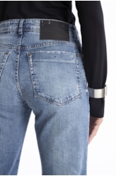 Calça Dark Sea Elastic 1685-Lav.Medio C/Sky+puid