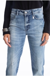 Calça Dark Sea Elastic 1685-Lav.Medio C/Sky+puid