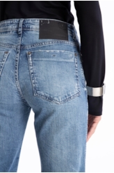 Calça Dark Sea Elastic 1685-Lav.Medio C/Sky+puid
