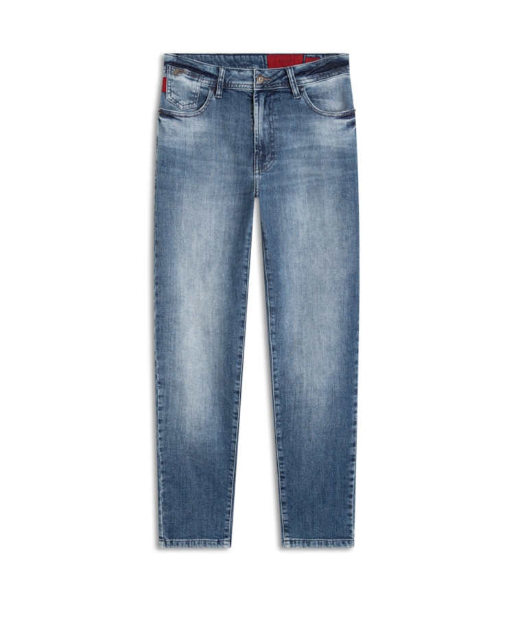 Calça Dark Sea Elastic 1863-Lav.Medio C/ Grampos