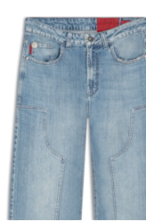 Calça Dark Sea Elastic Baggy Lav. Medio C/  Luvinha