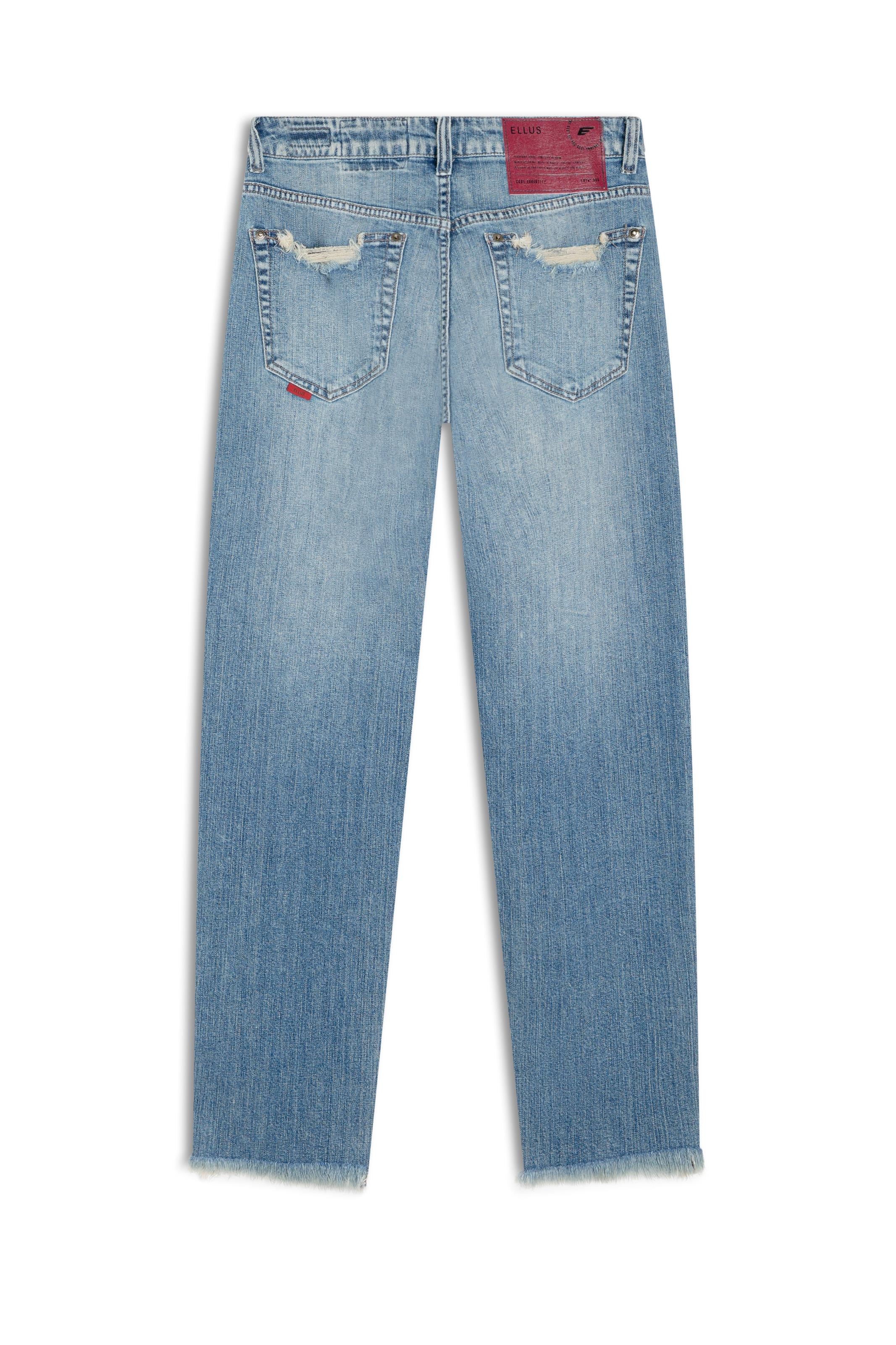 Calça Dark Sea Elastic Baggy Lav. Medio C/ Luvinha