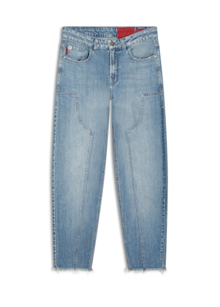 Calça Dark Sea Elastic Baggy Lav. Medio C/  Luvinha