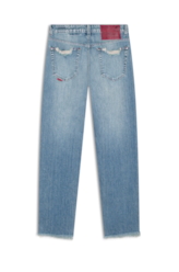 Calça Dark Sea Elastic Baggy Lav. Medio C/  Luvinha