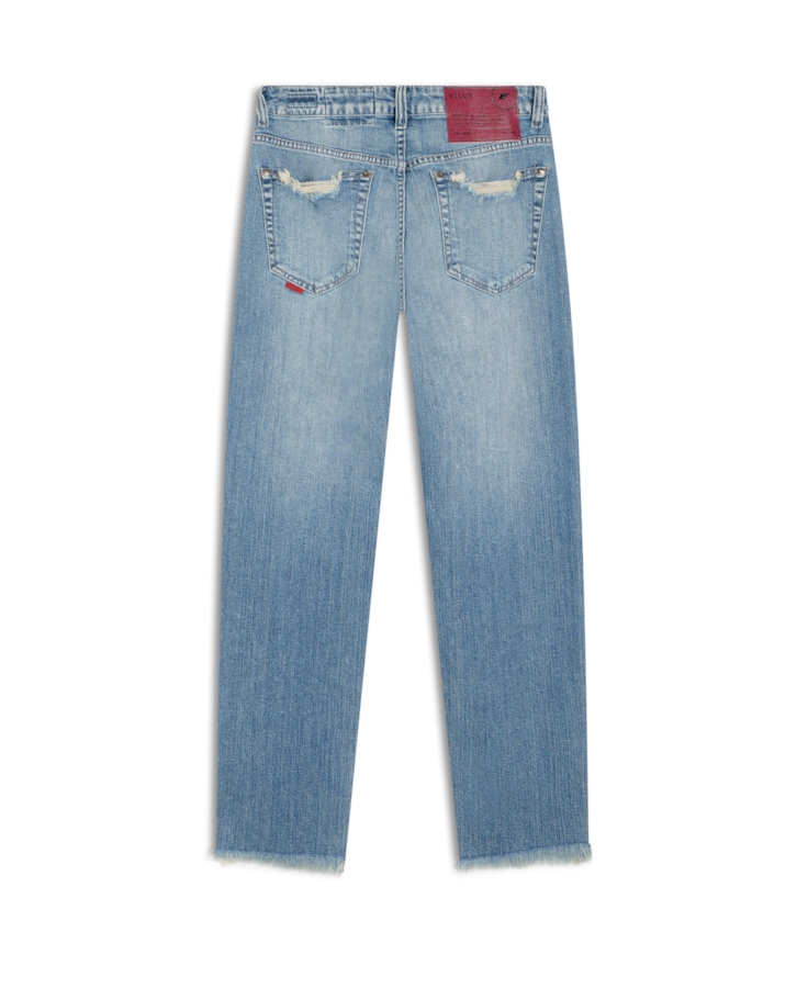 Calça Dark Sea Elastic Baggy Lav. Medio C/  Luvinha