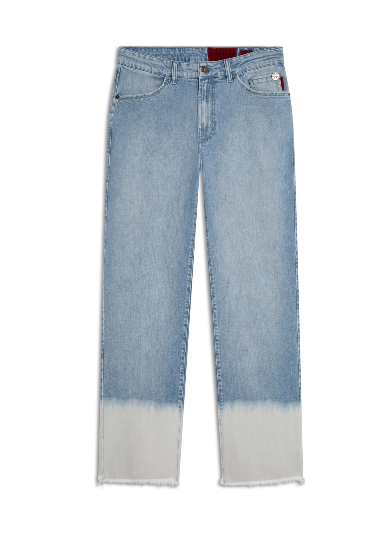 Calça Dark Sea Elastic Low Rise 1955 Lav.Claro C/ Tie d