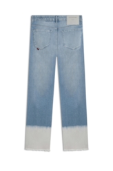 Calça Dark Sea Elastic Low Rise 1955 Lav.Claro C/ Tie d