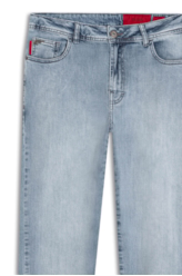 Calça Dark Sea Elastic Mom Lav. Claro C/ Sky