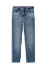 Calça Dark Sea Elastic Mom Lav.Medio C/ Grampos