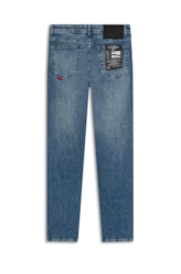 Calça Dark Sea Elastic Mom Lav.Medio C/ Grampos
