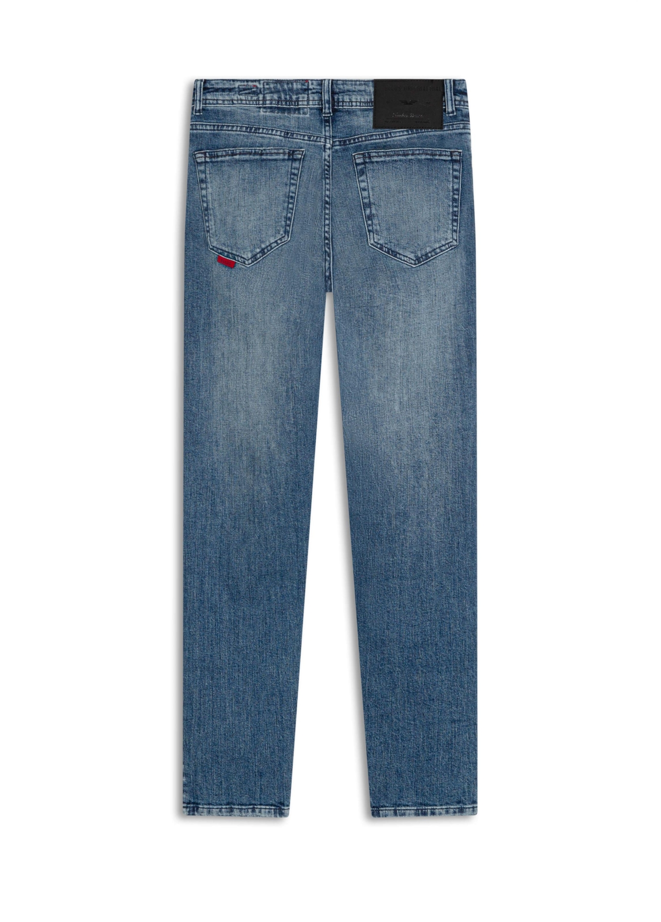 Calça Dark Sea Elastic Mom Lav.Medio C/ Grampos