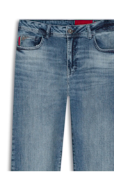 Calça Dark Sea Elastic Mom Lav.Medio C/ Grampos