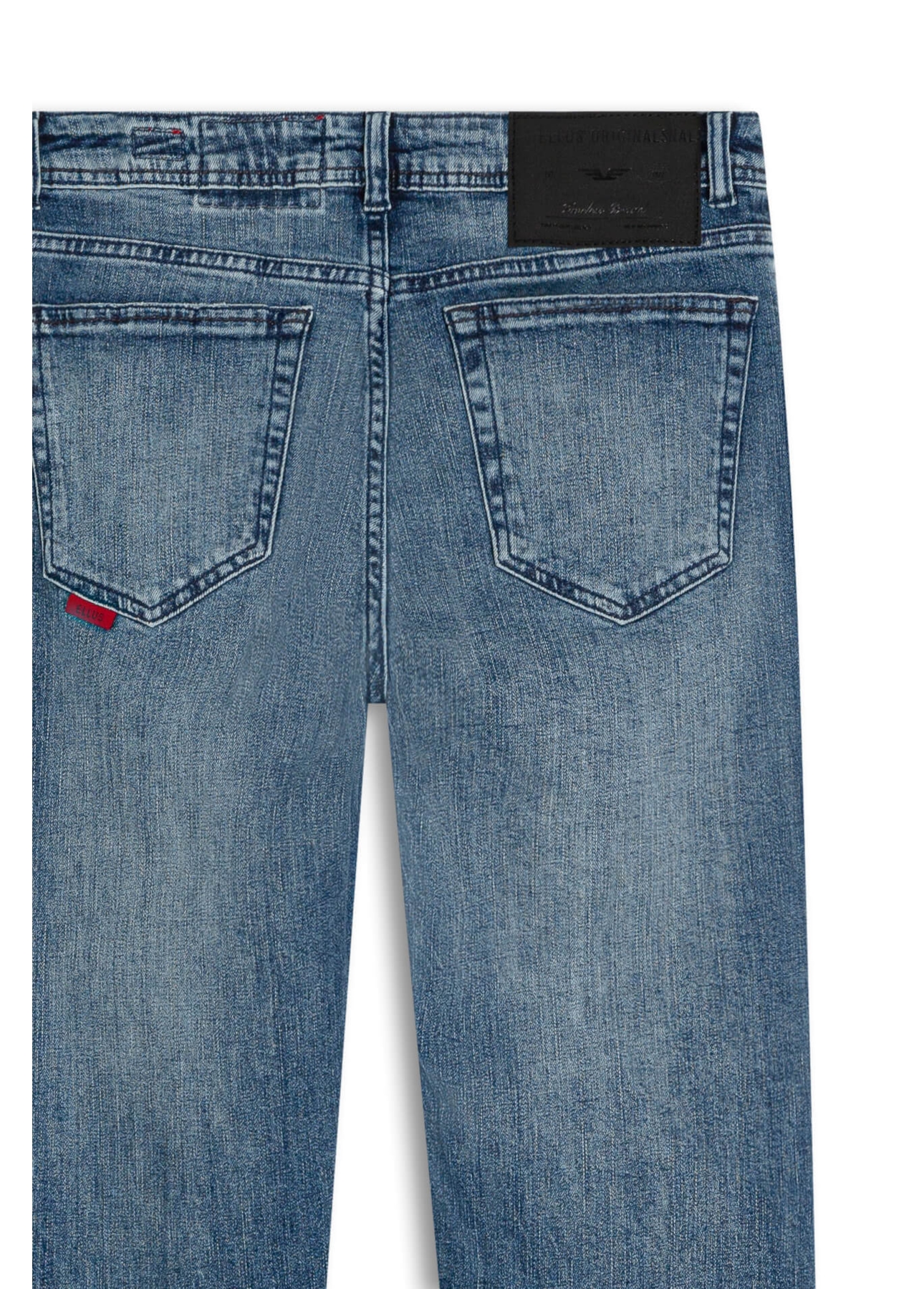 Calça Dark Sea Elastic Mom Lav.Medio C/ Grampos