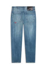 Calça Dark Sea Elastic Mom Lav. Médio C/ Used