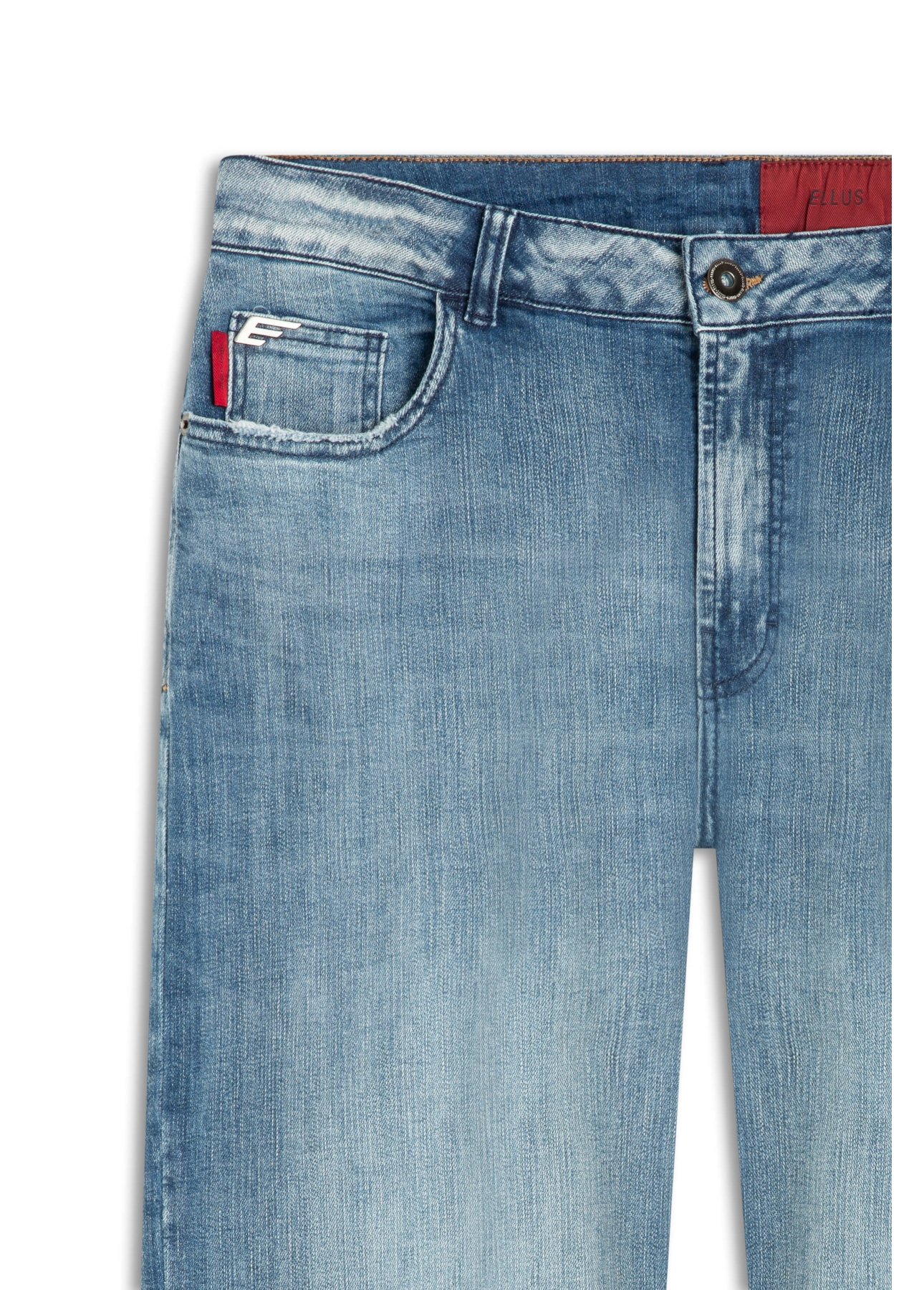 Calça Dark Sea Elastic Mom Lav. Médio C/ Used