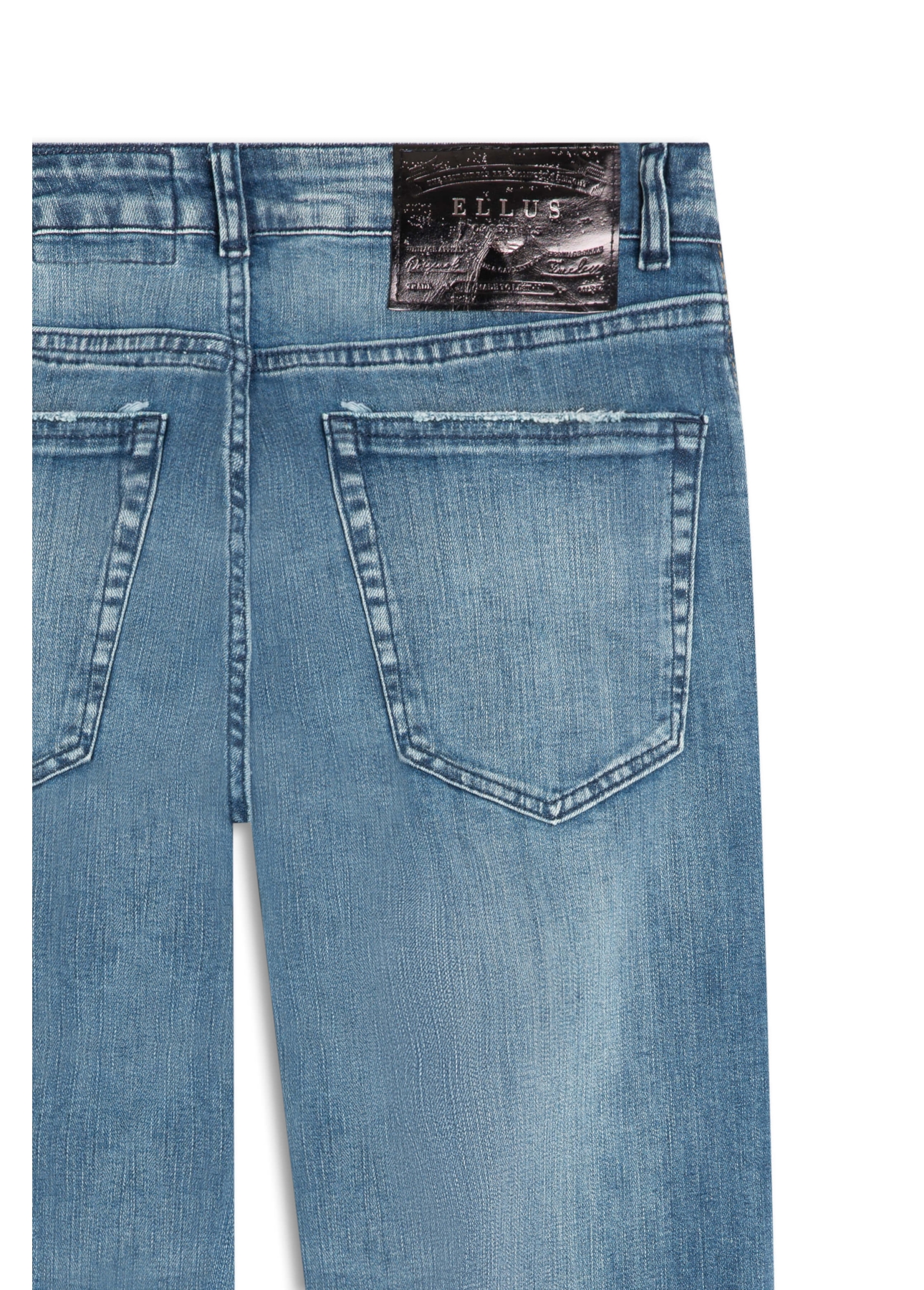 Calça Dark Sea Elastic Mom Lav. Médio C/ Used