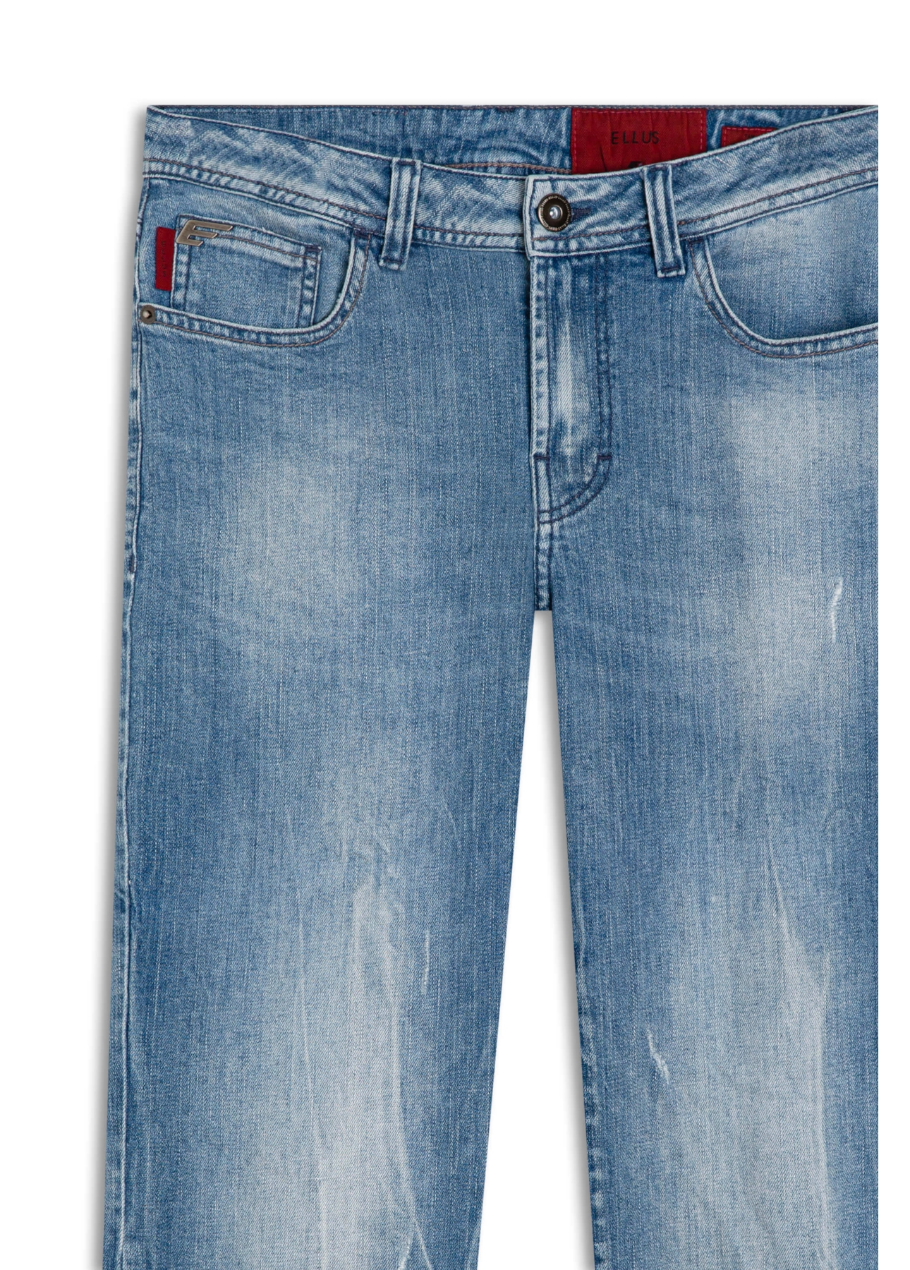 Calca Dark Sea Elastic Slim Lav.Claro C/Tie Dye+puido