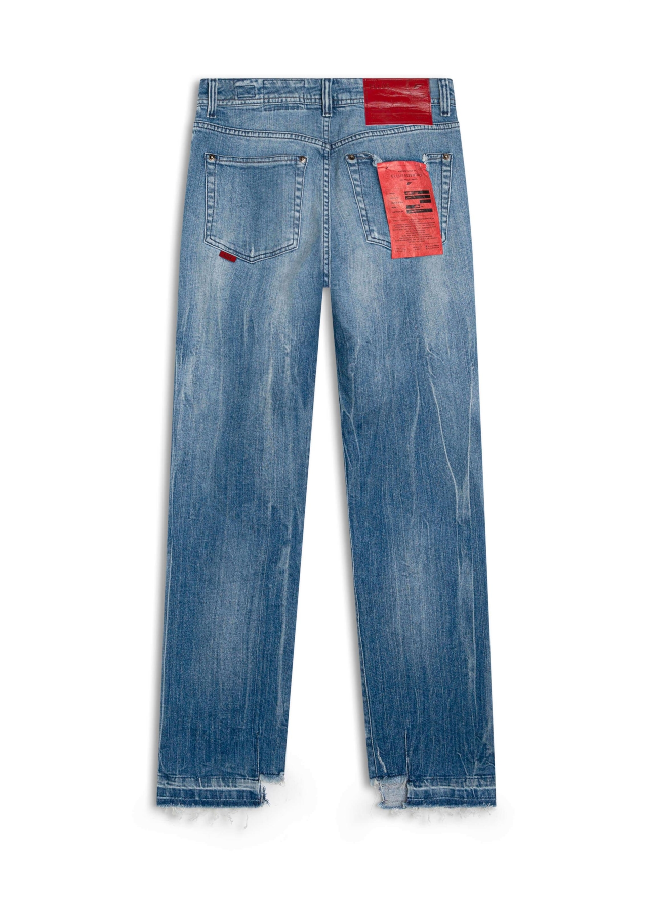 Calca Dark Sea Elastic Slim Lav.Claro C/Tie Dye+puido